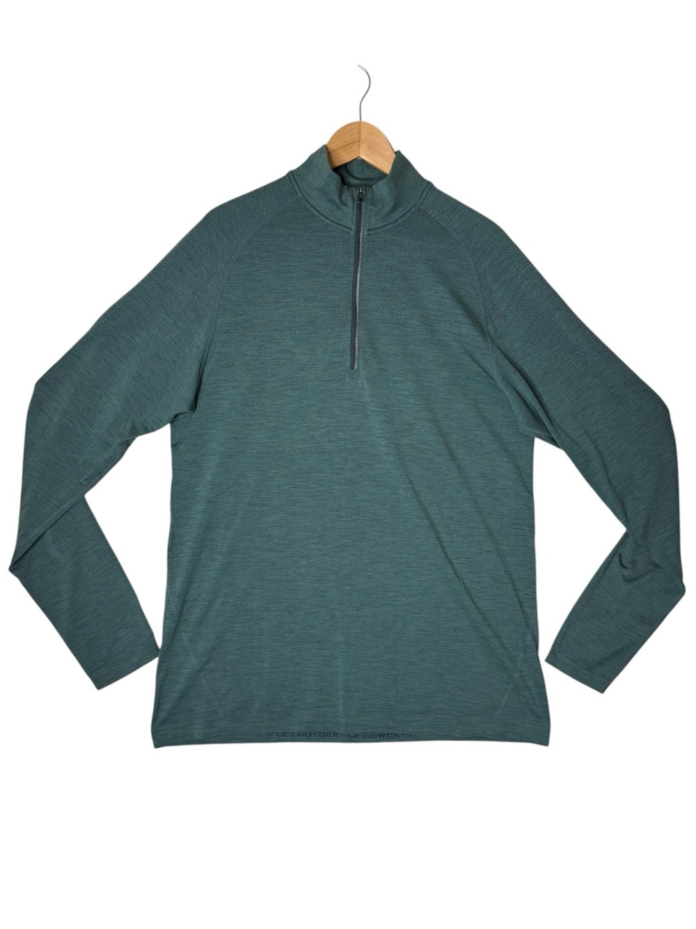 Lululemon Metal Vent Tech 1/2 Zip 2.0 Long Sleeve Pullover Night Sea Men's Large